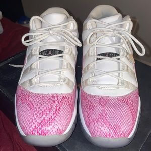 Jordan 11 Low Pink Snakeskins 2013 Release